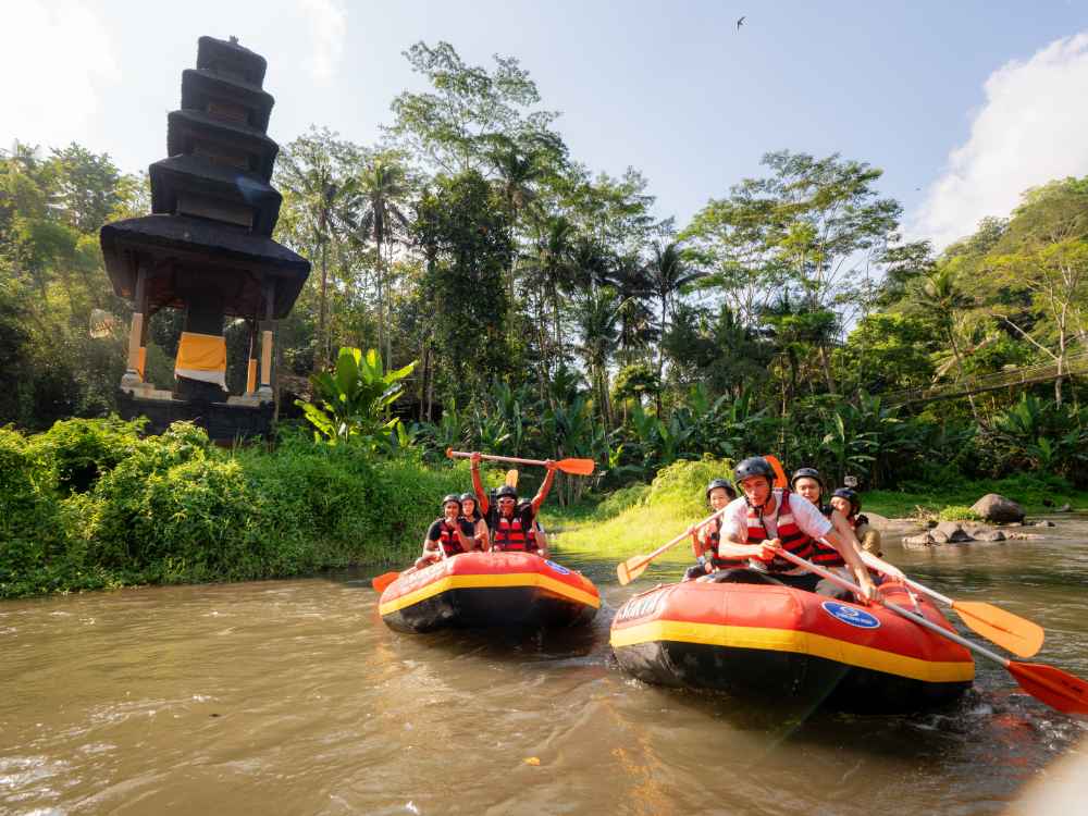 Ubud Thrill Adventure Tour Combo
